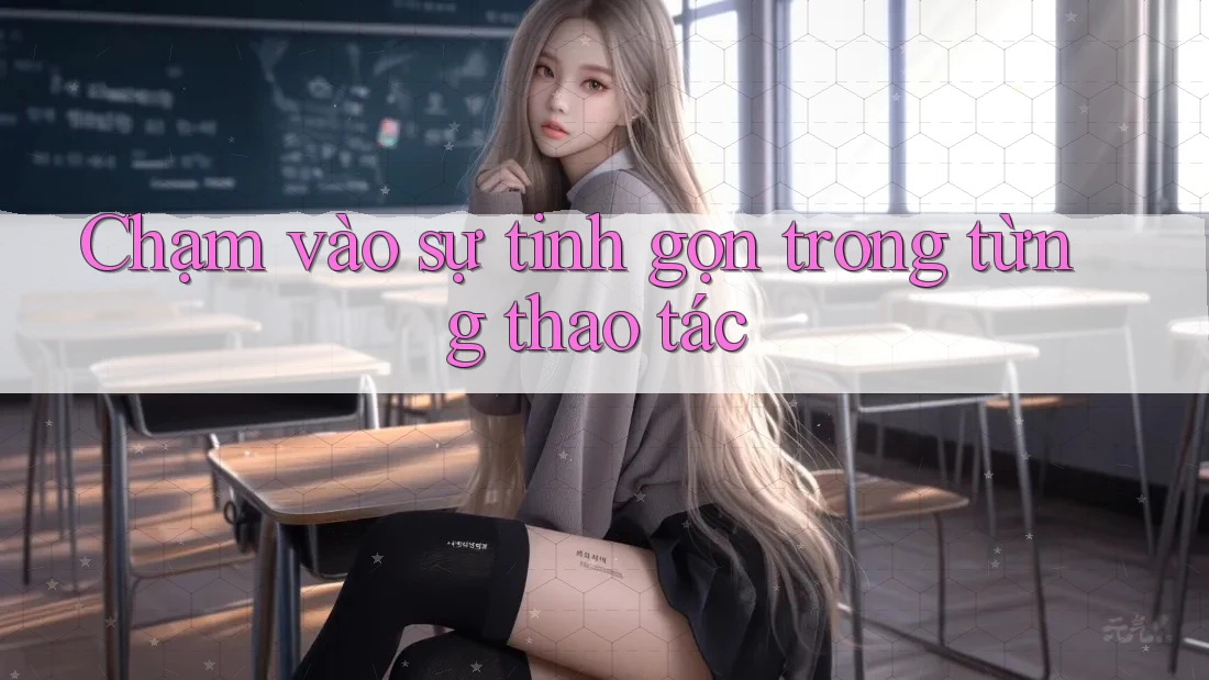 Chạm vào sự tinh gọn trong từng thao tác Chạm vào sự tinh gọn trong từng thao tác