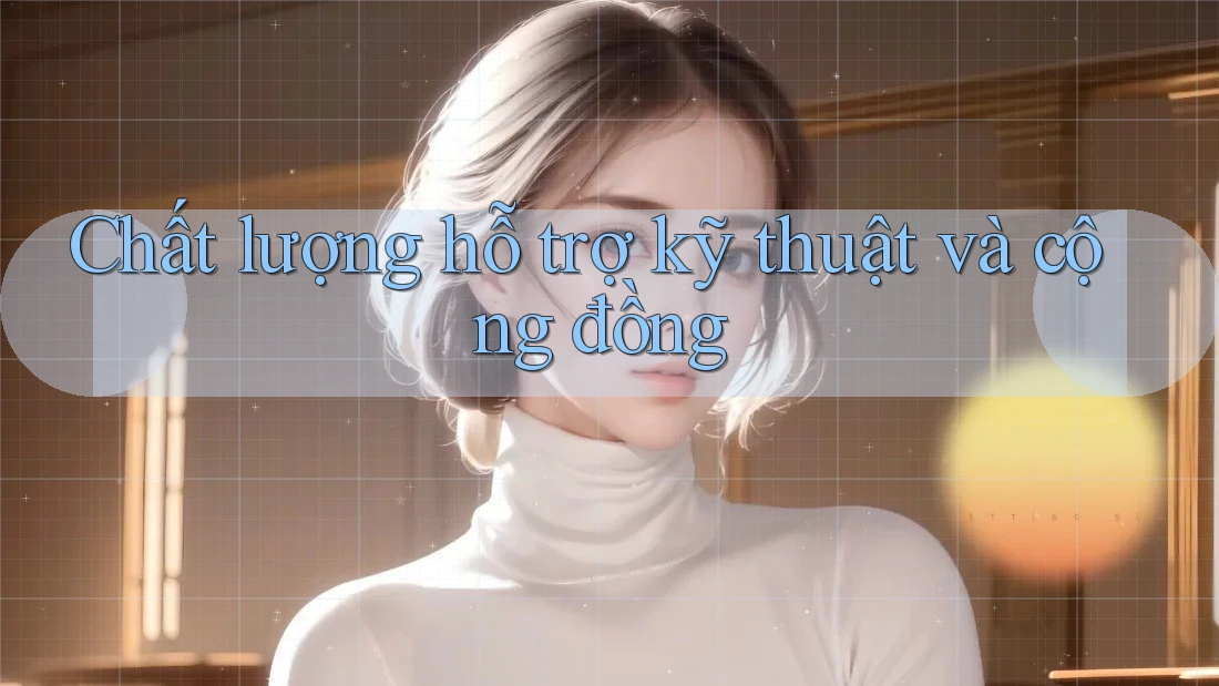 Chất lượng hỗ trợ kỹ thuật và cộng đồng