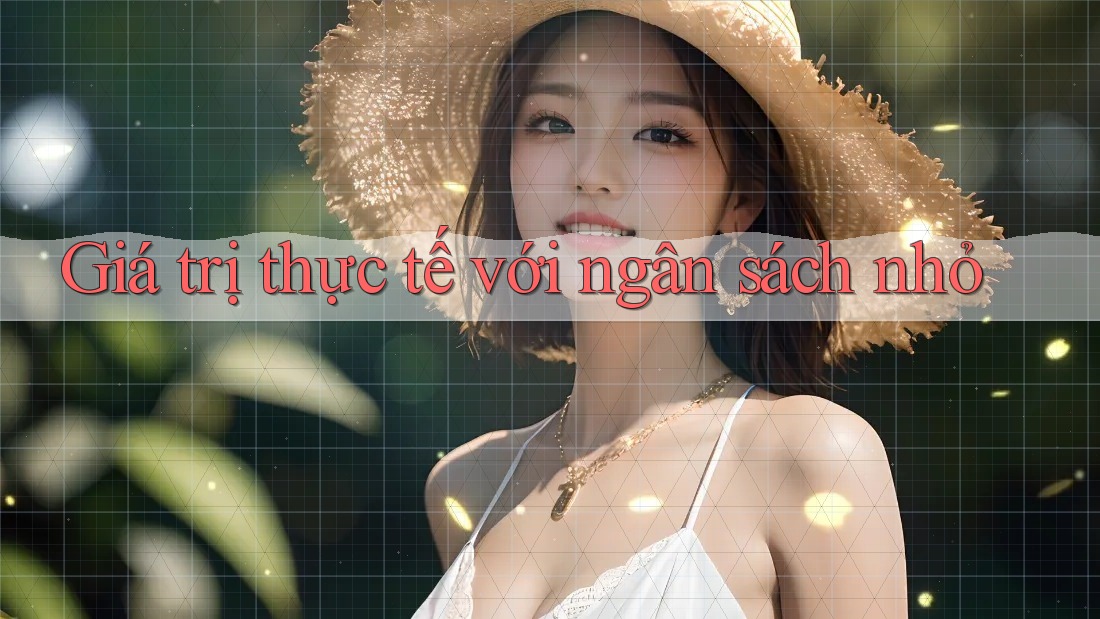 Giá trị thực tế với ngân sách nhỏ Giá trị thực tế với ngân sách nhỏ