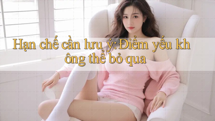 Hạn chế cần lưu ý: Điểm yếu không thể bỏ qua Hạn chế cần lưu ý: Điểm yếu không thể bỏ qua