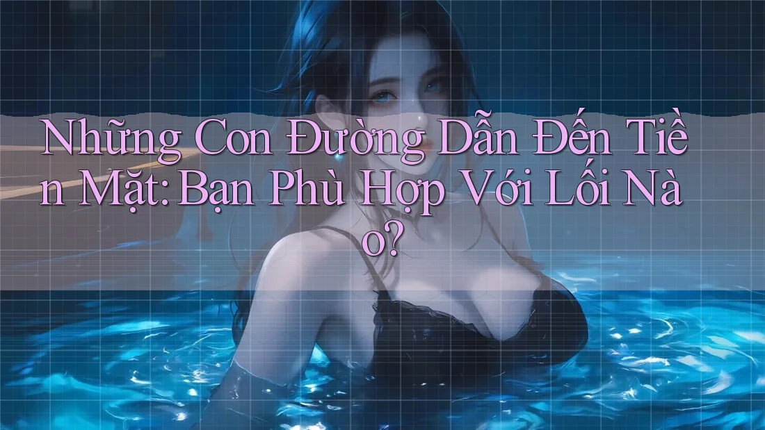 Những Con Đường Dẫn Đến Tiền Mặt: Bạn Phù Hợp Với Lối Nào? Những Con Đường Dẫn Đến Tiền Mặt: Bạn Phù Hợp Với Lối Nào?