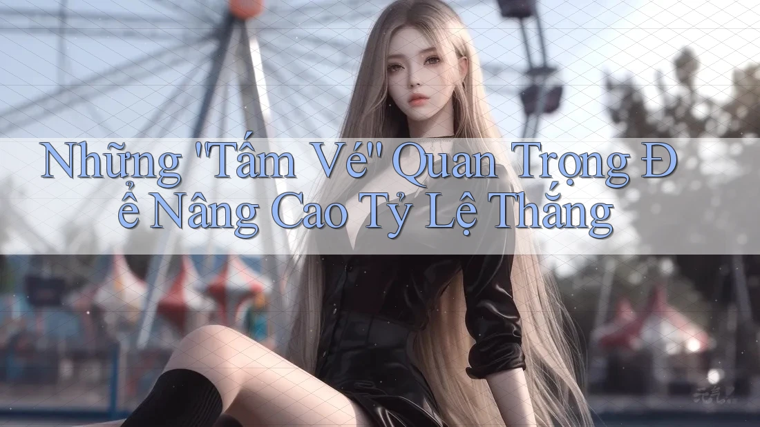 Những “Tấm Vé” Quan Trọng Để Nâng Cao Tỷ Lệ Thắng Những “Tấm Vé” Quan Trọng Để Nâng Cao Tỷ Lệ Thắng