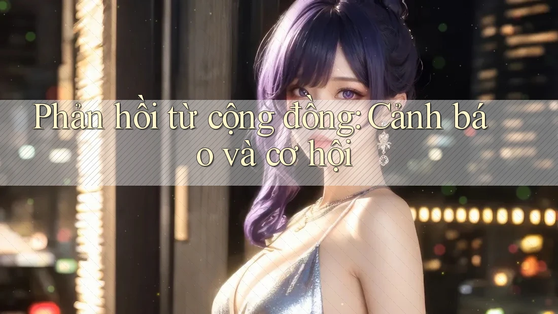 Phản hồi từ cộng đồng: Cảnh báo và cơ hội Phản hồi từ cộng đồng: Cảnh báo và cơ hội