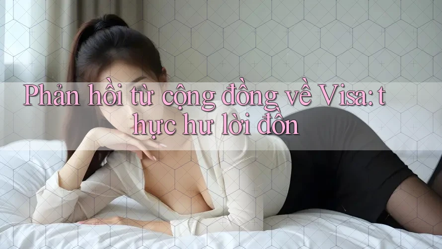 Phản hồi từ cộng đồng về Visa: thực hư lời đồn Phản hồi từ cộng đồng về Visa: thực hư lời đồn