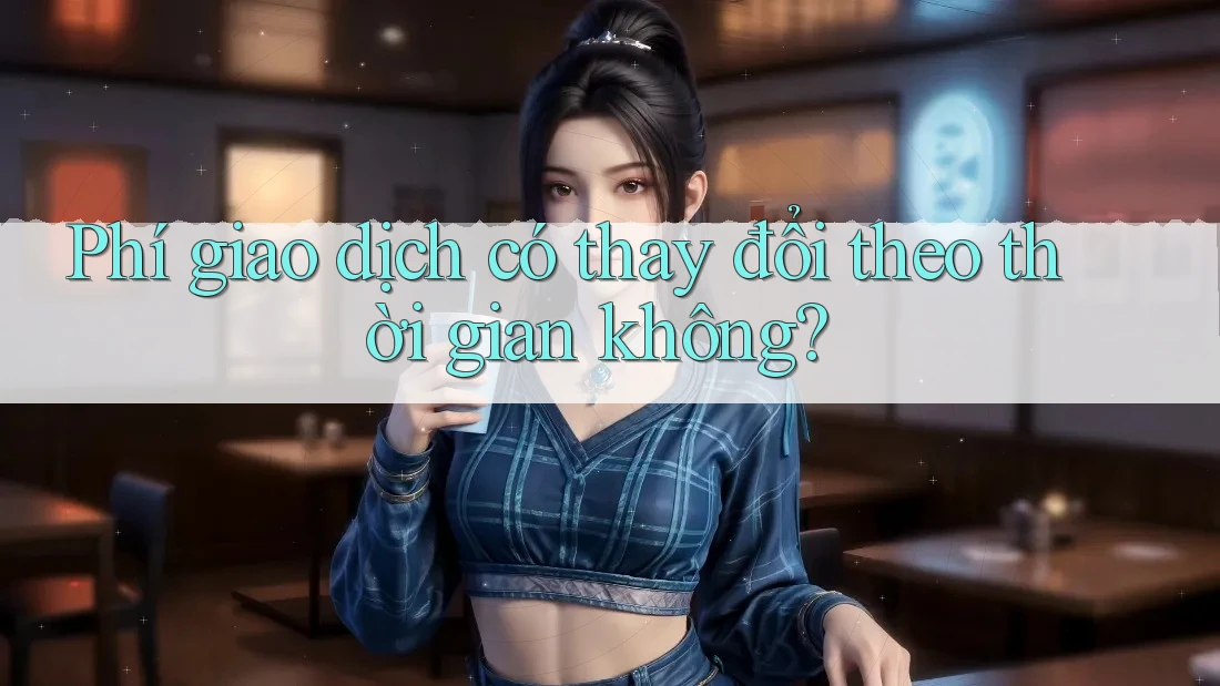 Phí giao dịch có thay đổi theo thời gian không? Phí giao dịch có thay đổi theo thời gian không?