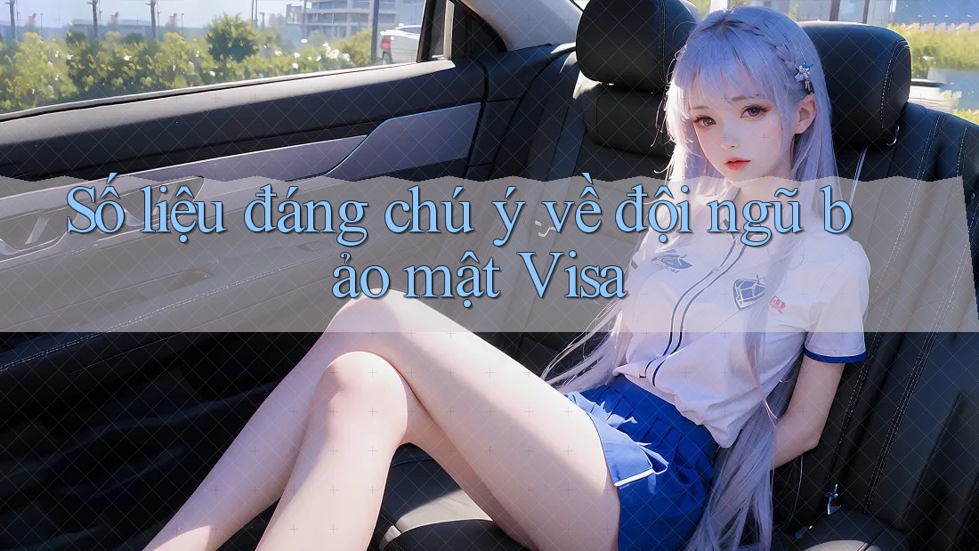 Số liệu đáng chú ý về đội ngũ bảo mật Visa