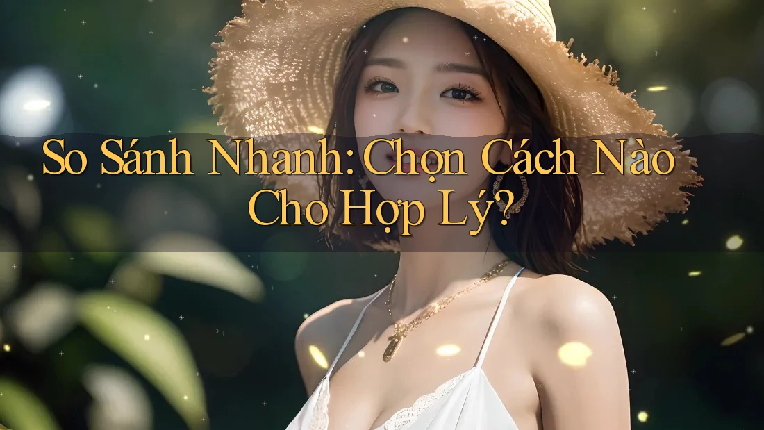 So Sánh Nhanh: Chọn Cách Nào Cho Hợp Lý? So Sánh Nhanh: Chọn Cách Nào Cho Hợp Lý?