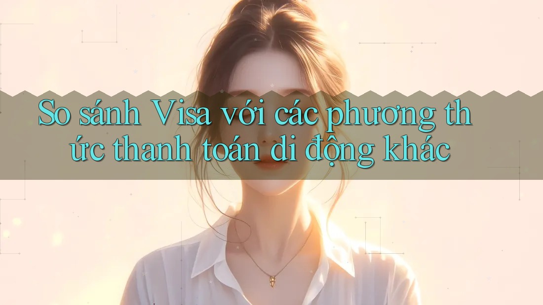 So sánh Visa với các phương thức thanh toán di động khác So sánh Visa với các phương thức thanh toán di động khác