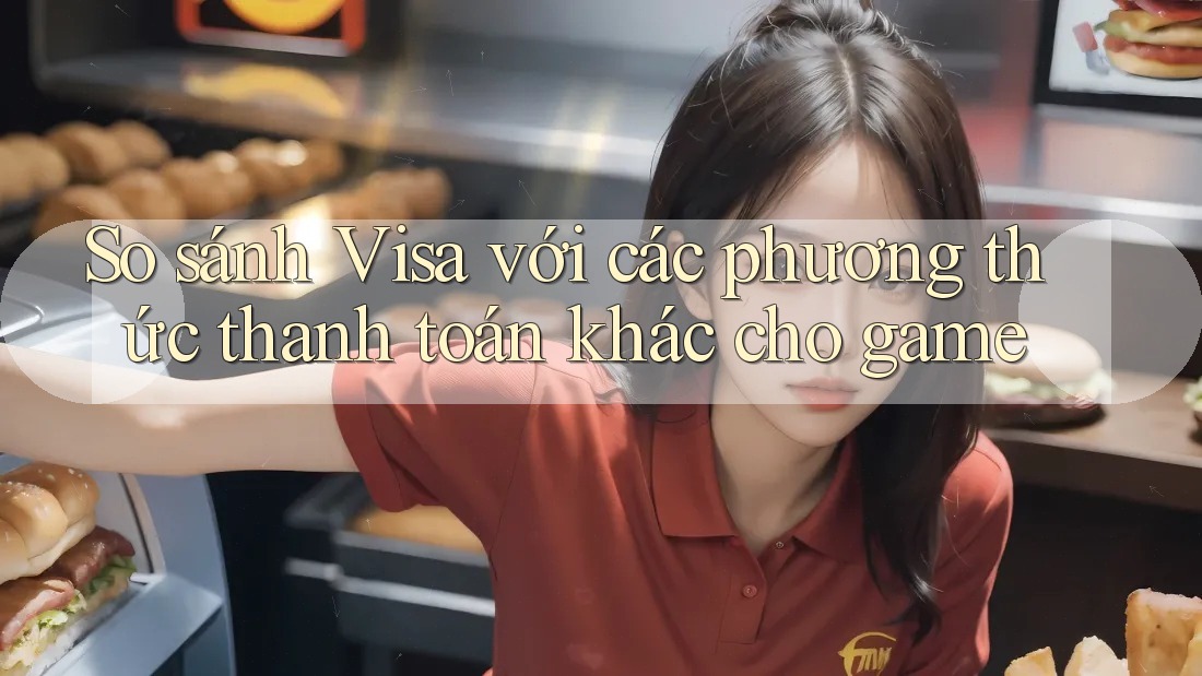 So sánh Visa với các phương thức thanh toán khác cho game So sánh Visa với các phương thức thanh toán khác cho game