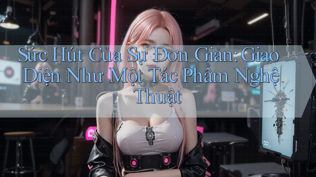 Sức Hút Của Sự Đơn Giản: Giao Diện Như Một Tác Phẩm Nghệ Thuật