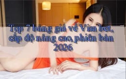Top 7 bảng giá về Visa bet, cấp độ nâng cao, phiên bản 2026