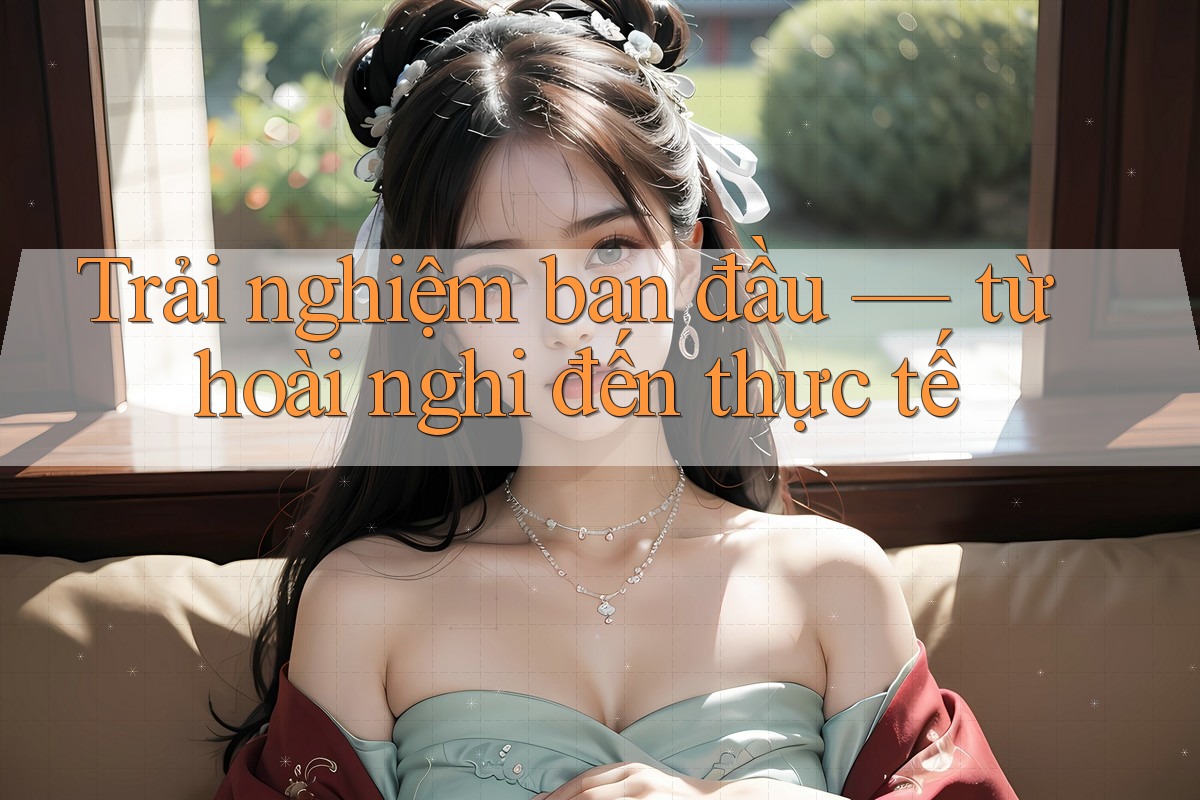 Trải nghiệm ban đầu — từ hoài nghi đến thực tế