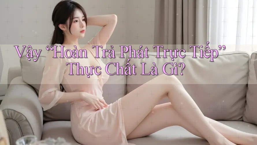 Vậy “Hoàn Trả Phát Trực Tiếp” Thực Chất Là Gì?