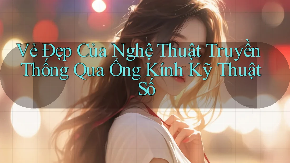 Vẻ Đẹp Của Nghệ Thuật Truyền Thống Qua Ống Kính Kỹ Thuật Số Vẻ Đẹp Của Nghệ Thuật Truyền Thống Qua Ống Kính Kỹ Thuật Số