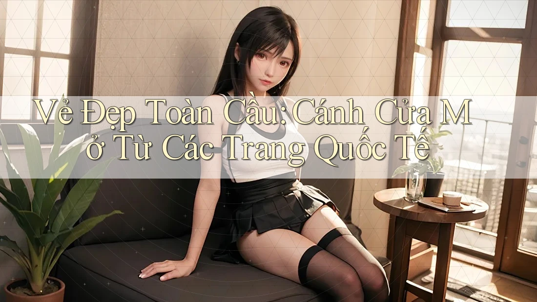 Vẻ Đẹp Toàn Cầu: Cánh Cửa Mở Từ Các Trang Quốc Tế