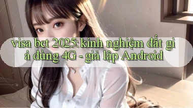 visa bet 2025 kinh nghiệm đắt giá dùng 4G   giả lập Android