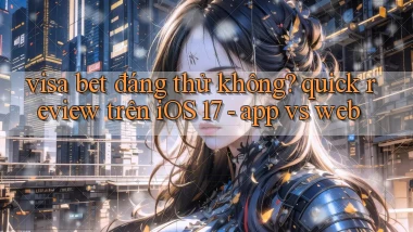 visa bet đáng thử không quick review trên iOS 17   app vs web