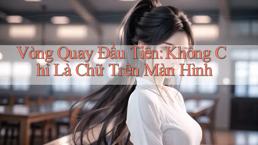 Vòng Quay Đầu Tiên: Không Chỉ Là Chữ Trên Màn Hình Vòng Quay Đầu Tiên: Không Chỉ Là Chữ Trên Màn Hình